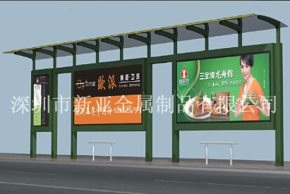 湖南候车亭制作