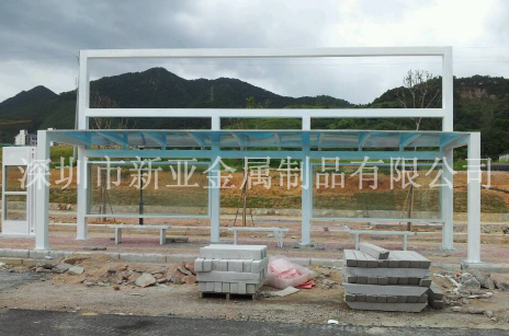 广州花都候车亭制安
